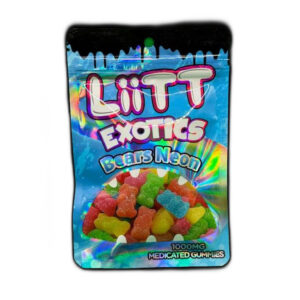 LiiTT Exotic Neon Bear Gummies 1000MG