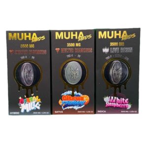 Muha Meds Live Resin X Melted Diamonds 3.5G Disposables