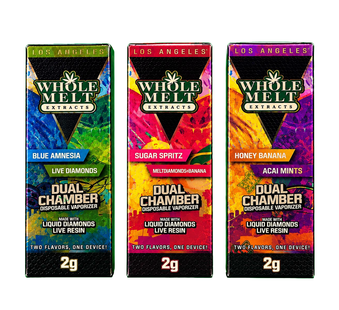 Whole Melt Live Resin & Liquid Diamonds 2G Disposable